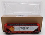 Menards 279-3048 Gauge Santa Fe 4-BAY Hopper Car #68513 Ln/box. Fixed Price $29.99.