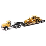 Ho 1:87 Diecast Masters 84414 Cat 600 Day Cab Tractor W/lowboy TRAILER/163H. Fixed Price $17.90.