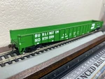 Burlington Northern - 65 Ft Drop Mill Gondola Folding Ends Ho Scale New. Fixed Price $54.95.