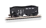 Bachmann Usra 55-TON 2-BAY Open Hopper With Load Nickel Plate Nkp #99027 19563. Fixed Price $43.98.