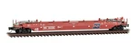 Micro Trains Z Scale Gunderson Husky Stack 70' Well Car Burlington Northern. Fixed Price $38.24.