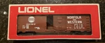 Lionel 6-9704 Norfolk & Western Box Car. Fixed Price $24.99.