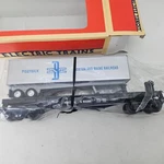 Lionel Gauge Boston & Maine Piggyback Flatcar With Trailer 6-16911 Nib. Fixed Price $37.99.