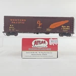 Atlas Ho Scale Western Pacific Wp #56074 Feather Double Door Dd Boxcar Fmc 5077. Fixed Price $24.99.