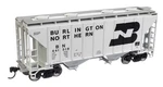 Walthers Scale 37' 2980 2-BAY Covered Hopper Burlington Northern #441318. Fixed Price $29.97.