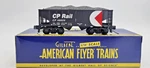 S-gauge American Flyer 6-48629 Canadian Pacific Two Bay Hopper Nib. Fixed Price $24.99.