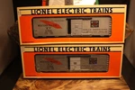 Lot OF(2) Lionel 6-17222 Western Pacific Railroad Standard Boxcar Made In Usa!. Fixed Price $63.75.