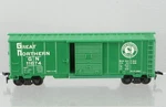 Vintage 1950'S Marx Ho Gauge Great Northern Railway Gn 11874 Freight Box Car Vgc. Fixed Price $9.97.