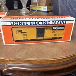 Lionel 6-17214 Yellow Railbox Boxcar (rbox) W/diesel Railsounds, Lnib/nib. Fixed Price $200.00.