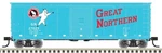 Atlas Ho Scale Usra Steel Rebuilt 40' Boxcar Great Northern #27286 20007080. Fixed Price $32.13.