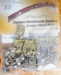 Precision Scale Ho #3127 Trucks, Commonwealth Tender, 33" Wheels, 105" Wb (brass. Fixed Price $34.20.