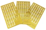 Dcc Concepts CS99 Cobalt Etched Brass Numbers "1 To 99" For Switch Levers. Fixed Price $19.95.