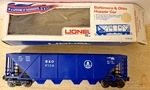 Lionel Nos 6-9130 Baltimore And Ohio Hopper Car With Box. Fixed Price $30.00.
