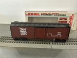 Lionel 6-9423 New York, Haven & Hartford Railroad Box Car Nib. Fixed Price $32.00.