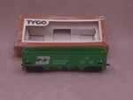 Tyco Scale Open Hopper Car 344-G Burlington Northern. Fixed Price $9.99.