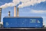 Ho Athearn Genesis G4386 Golden West Gvsr 136395 50 Pc&f 14 Plug Door Boxcar. Fixed Price $42.95.