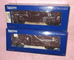 Two Industrial Pensylvania Railroad Boxcars Idm 1104 & Rea 1002 New. Fixed Price $34.95.