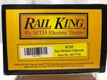 Scale 1998 Mth Cc 30-7716 Atsf Bay Window Caboose Rail. Fixed Price $49.00.