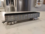 Vintage Marx Tin Scale Gondola 254000 3552 Marlines Box Train Car. Fixed Price $11.00.