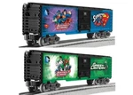 Lionel -o Gauge Superman & Green Lantern Boxcar Pk: 6-82684. Fixed Price $145.00.