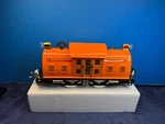 Mth Orange Std. Gauge Tinplate No. 10 Electric Locomotive. Fixed Price $499.99.