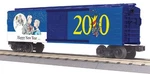 Mth 30-74536 Happy New Year Box Car Nib. Fixed Price $11.20.