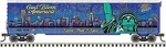 Atlas 50' Postwar Single Door Boxcar Independence Day - Ho Scale Model Train. Fixed Price $44.09.