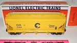 Lionel 6-17104 C&o Chessie System Acf 3-BAY Hopper. Fixed Price $50.00.