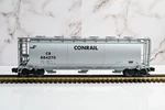 Lionel Conrail Cylindrical Covered Hopper #884270 Standard Scale. Fixed Price $90.00.