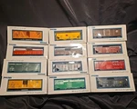 Industrial Ho Scale Freight Cars Lot Of 12 Model Railroad Train 8797. Fixed Price $100.00.