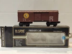 K Line Nyc Boxcar 5147 W/ O/027 Gauge Ready To Run. Fixed Price $25.99.