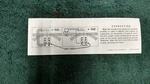 Lionel # 1312 Correction 022 Switches 153 & 151 Instructions Photocopy. Fixed Price $5.00.