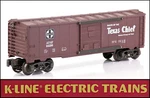 K-line K-64236 Santa Fe Sf Texas Chief Boxcar (no Box) 1991 C8. Fixed Price $11.66.