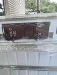 Kato 186-0102 Ac&f 70T Covered Hopper Atsf #2 New Never Used. Fixed Price $64.00.