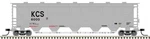 Atlas Trinity PD5000 Covered Hopper Kansas City Southern Kcs #6000 50005680. Fixed Price $41.98.