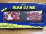 Amer Flyer 6-48359 2005 Christmas Boxcar (12/11/25) Chicago Collection. Fixed Price $29.00.