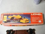 Lionel 6-9121 L&n Railroad Train Flat Car With Dozer Scraper. Fixed Price $40.00.