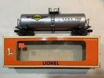 Lionel Sunoco Unibody Tank Car 6-17910! Std. Scale Freight Gas Oil. Fixed Price $35.00.