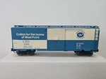 Weaver Ultra West Point Textiles Boxcar Chattahoochee Valley 1060 Gauge. Fixed Price $33.24.