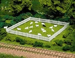 Atlas 779 Model Sheep Only No Fencing 18 X White Black Plastic H0/00 Gauge. Fixed Price $12.41.