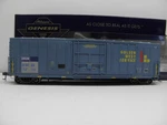 Athearn Genesis Ready To Roll 50' Pc&f Boxcar Gold West Service #61691 Ho Scale. Fixed Price $35.00.