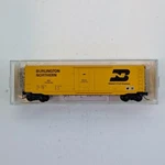 Micro-trains 38160 Scale 50' Standard Box Car Plug Door Burlington Northern. Fixed Price $34.80.
