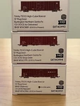 Lot Of 3: Scaletrains Bnsf Trinity 7500 High-cube Box Cars: Ho Rivet Counter Nib. Fixed Price $180.00.