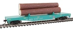 Walthers 931-1773 Dump Car W/ Logs Rtr Union Pacific #14972 Ho Scale. Fixed Price $20.49.