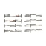 Woodland Scenics Ho Log Fence WOOA2981 Accessories. Fixed Price $18.98.