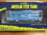 Amer Flyer 6-48757 Gn Ev Caboose (12/11/25) Chicago Collection. Fixed Price $49.00.