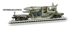 Scale "us Army Depressed Flat Car With Missile" New Bachmann 71396. Fixed Price $40.47.