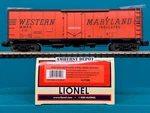 6-27299 Lionel Western Maryland Reefer Scale Wm New. Fixed Price $79.95.