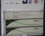 Athearn Ho #26679, 53' Jindo Container, Cn (variety Pack). Fixed Price $35.00.