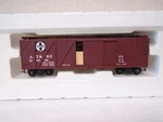 Walthers Ho 932-2121, 40 Wood Box Car With Grain Doors, Santa Fe 126508. Fixed Price $29.99.